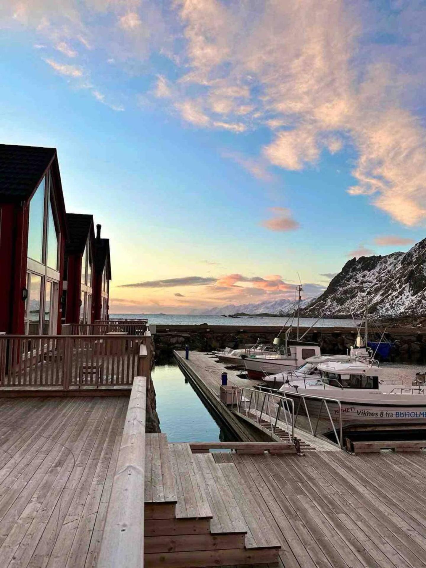 Lofoten Seaview Баллстад Экстерьер фото